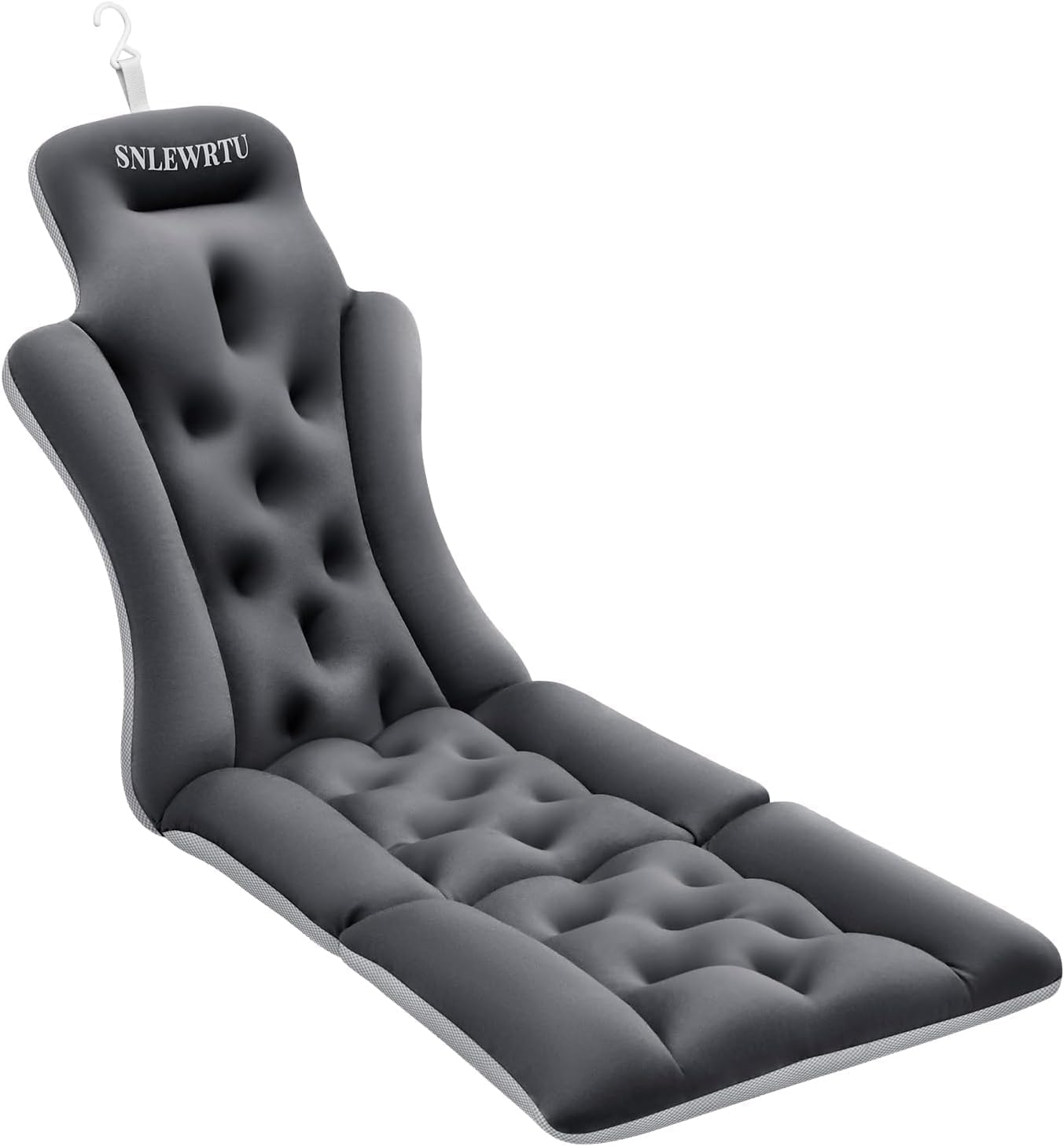 Full Body Bath Pillow for Bathtub, Thick & Luxury Bathtub Cushion with 192 Suction Cups, Bathtub Pillows for Head & Neck, Back Support, Ideal Bath Accessories for Women' Gifts Spa, Soaking, Tub